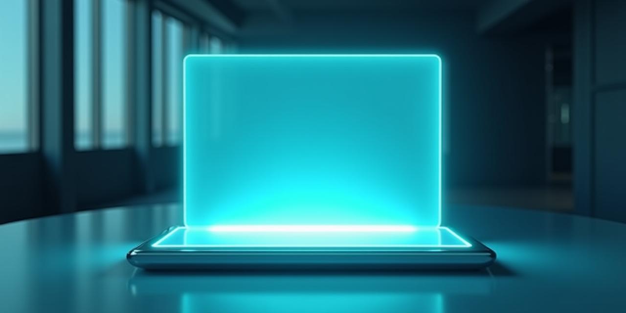 Modern AI interface representation